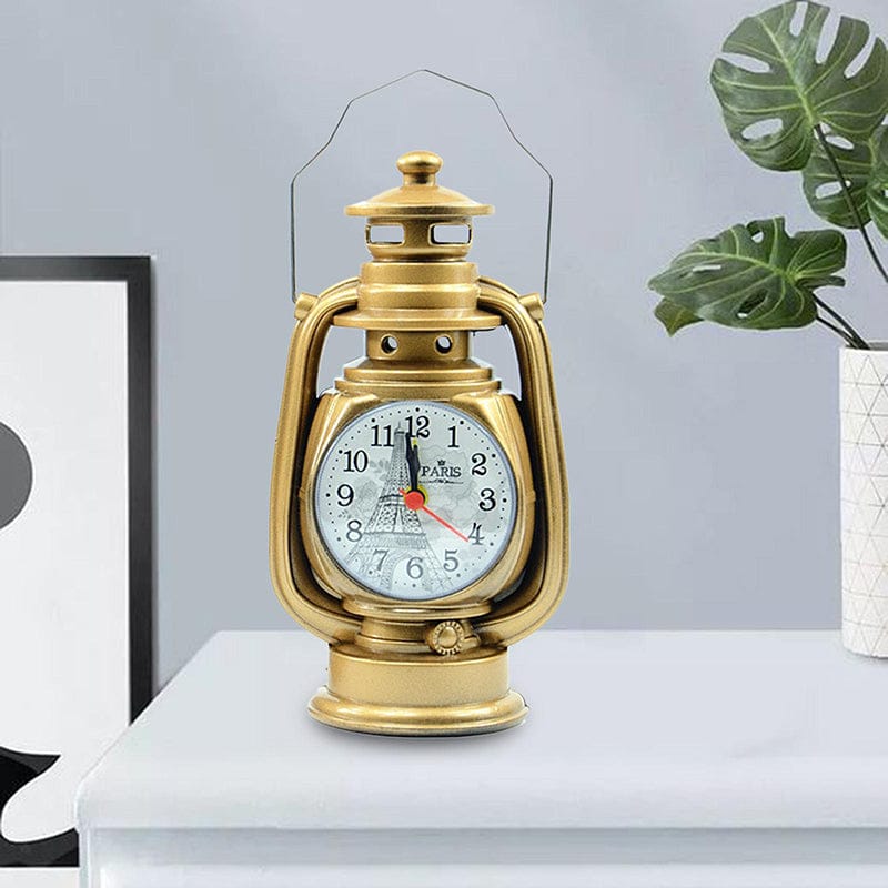 Réveil vintage en métal lampe à huile Le Bon Réveil