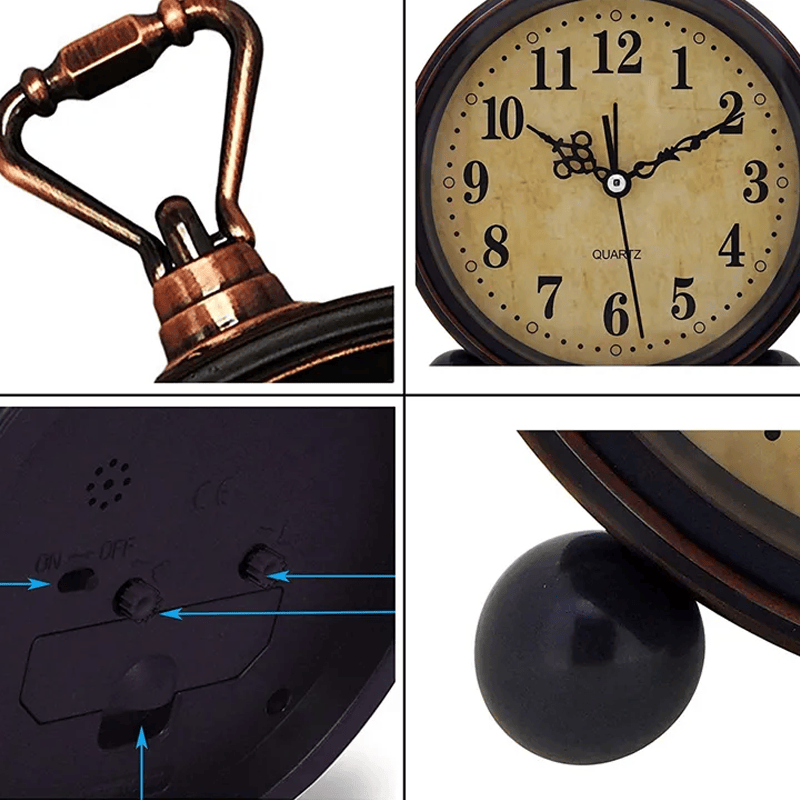Réveil vintage horloge Le Bon Réveil