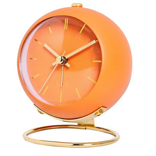 Réveil vintage orange Le Bon Réveil