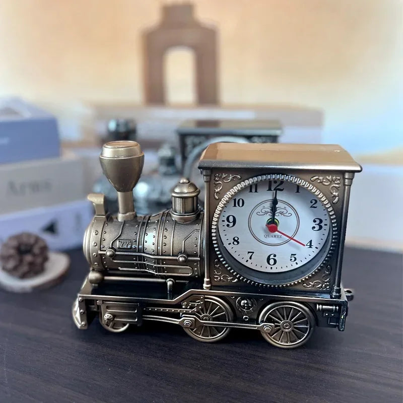 Réveil vintage train Le Bon Réveil