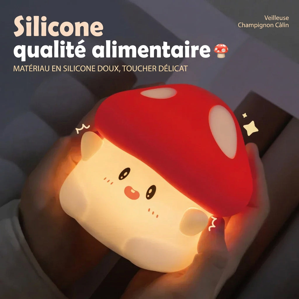 Veilleuse champignon bébé Le Bon Réveil