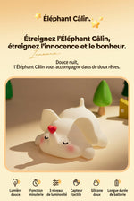 Veilleuse éléphant silicone - Vignette | LeBonRéveil