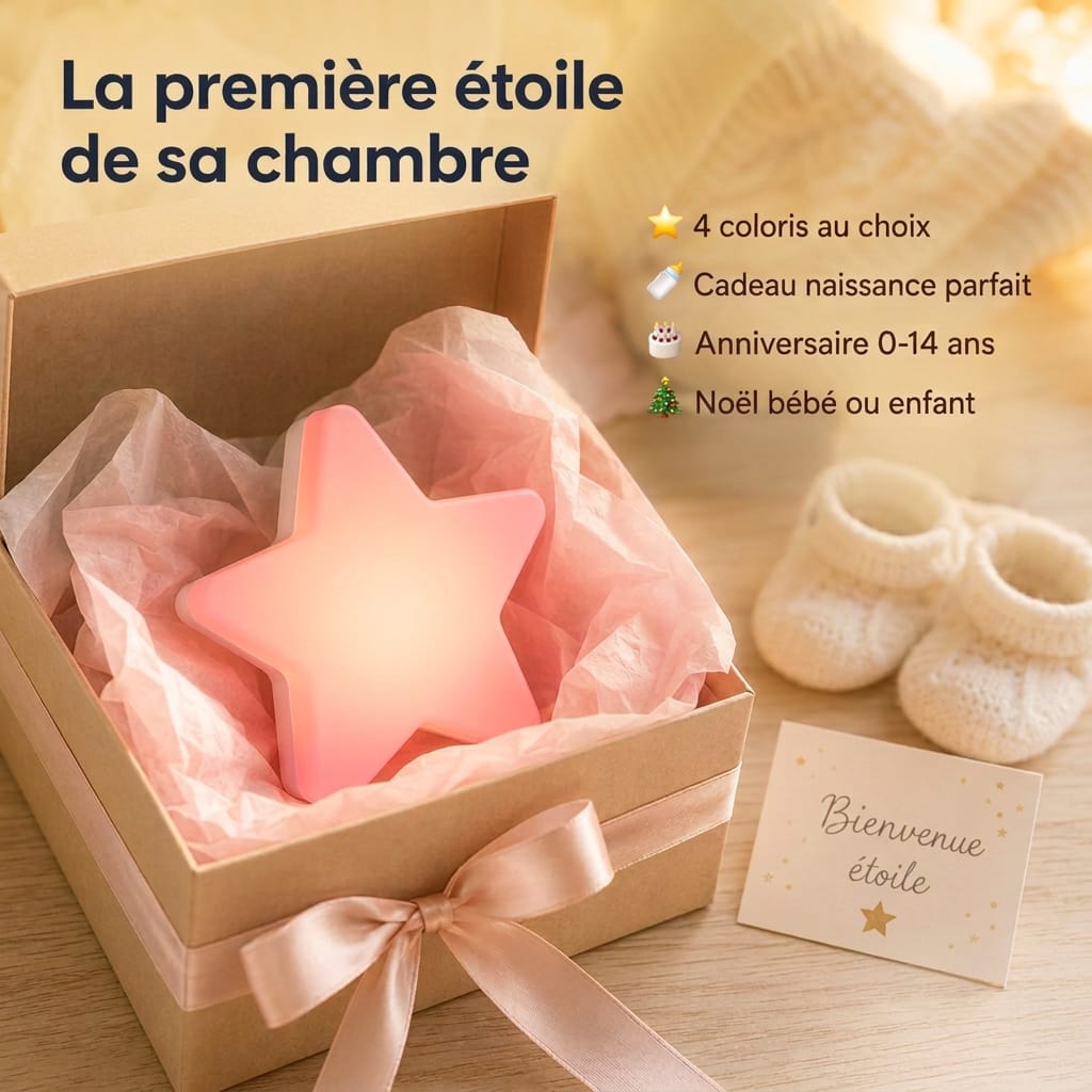 Veilleuse étoile Le Bon Réveil Veilleuse prise